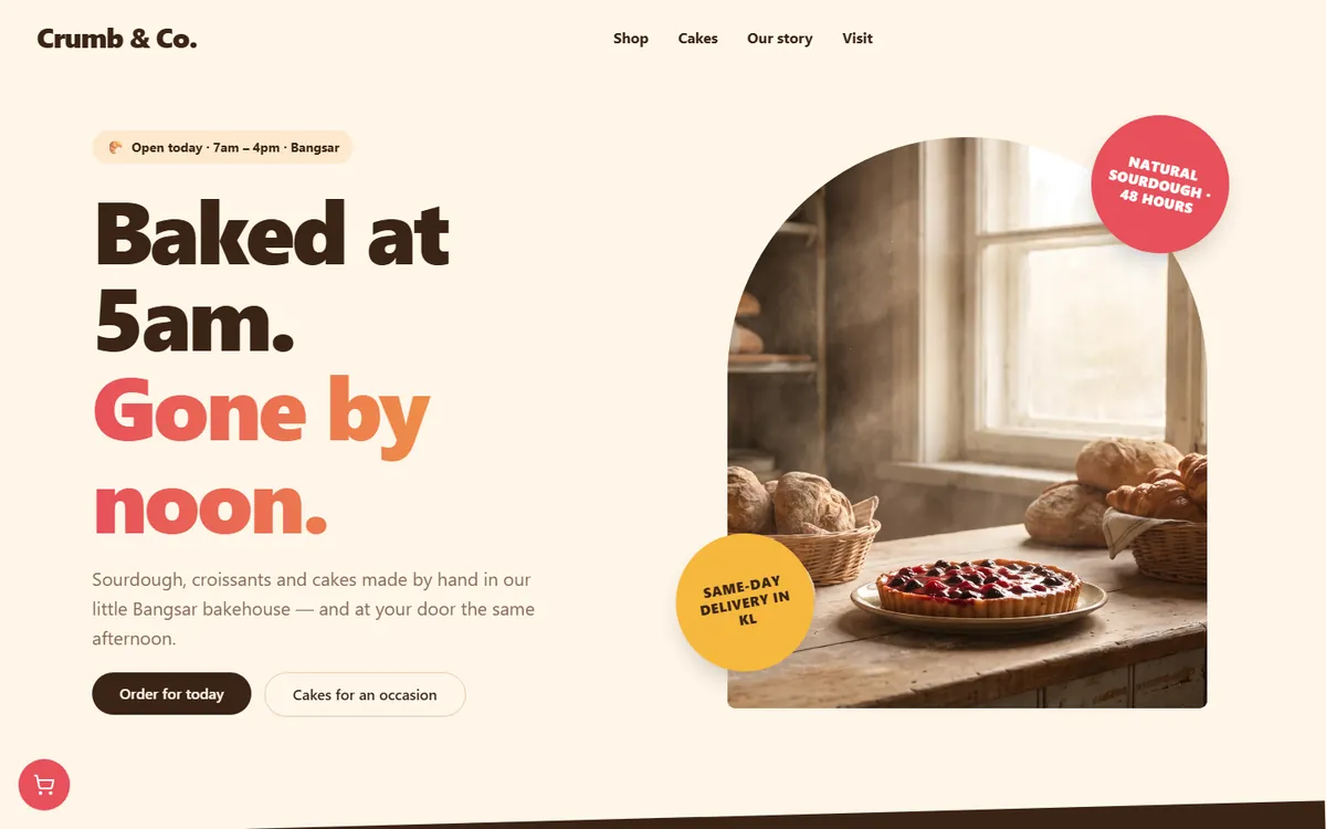 Bakery — Crumb & Co.