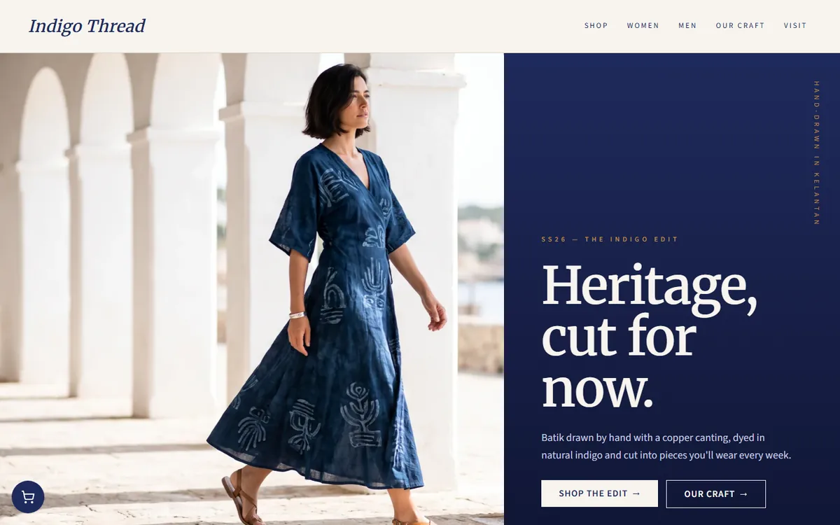 Fashion — Indigo Thread